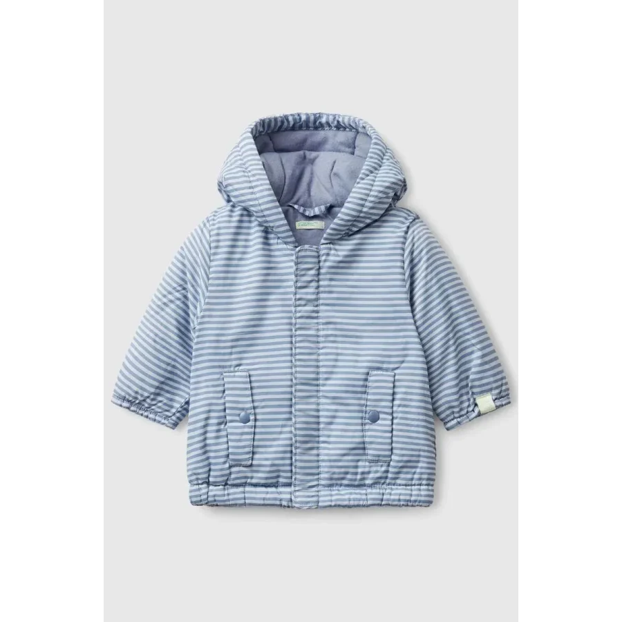 United Colors Of Benetton Erkek Bebek 2Tmran00t-25K Yağmurluk Mavi