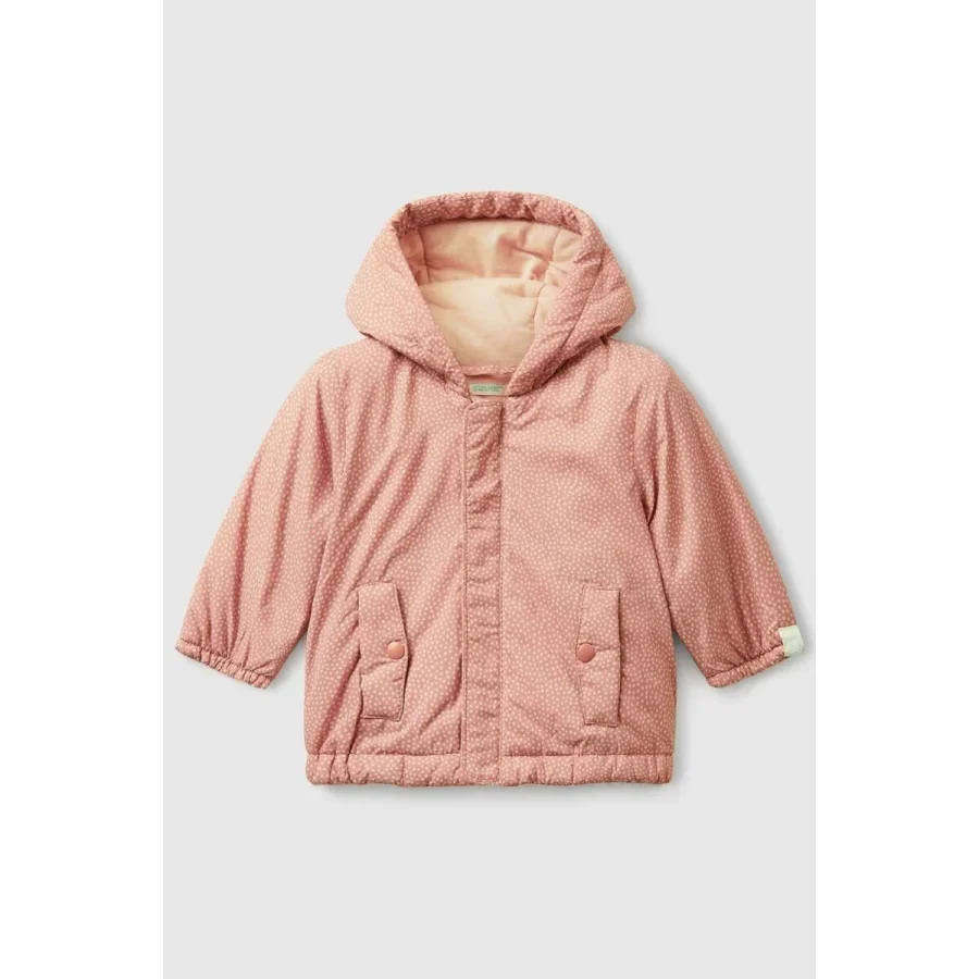 United Colors Of Benetton Kız Bebek 2Tmran00t-25K Yağmurluk Pembe