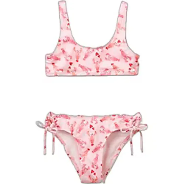 United Colors of Benetton Kız Bikini 3w2d0k02t Bebek & Küçük Çocuk İki Parçalı Bikini, Pembe., 120