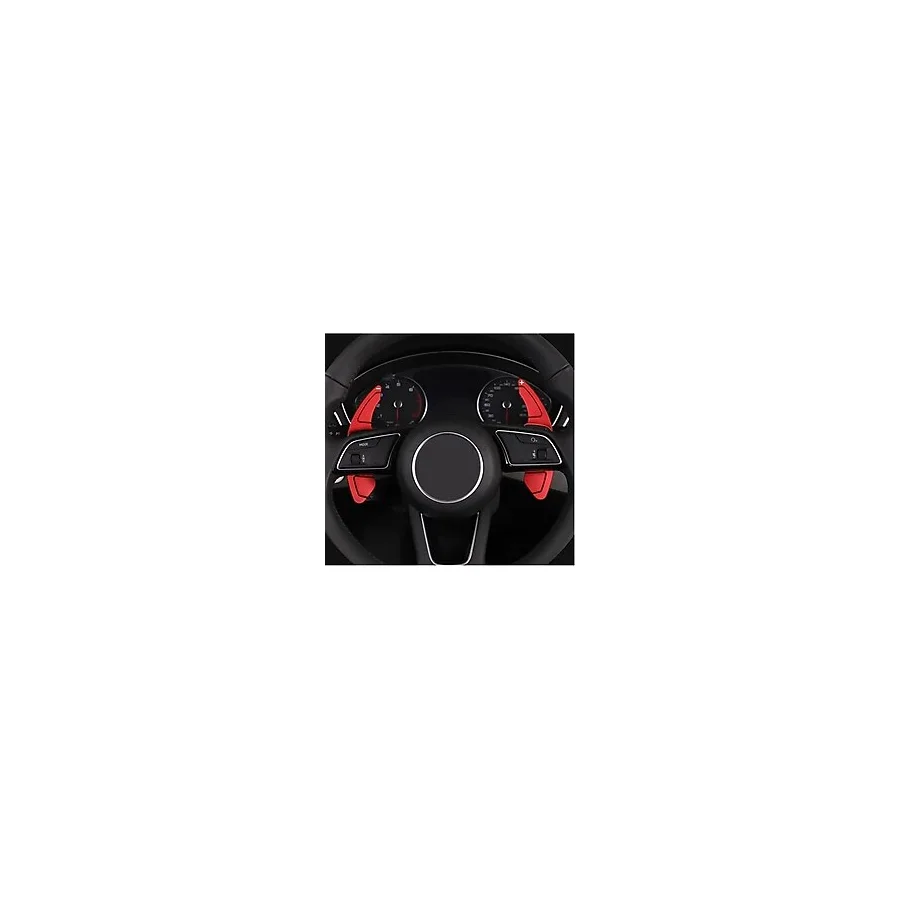 Universal Audi A3 F1 Vites Kulakçık Paddle Shift 2012-2016 Kırmızı