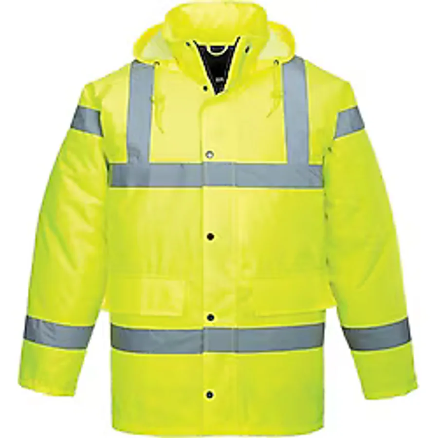 Uniwest Uw 322 Reflektörlü Su Geçirmez Parka - Sarı