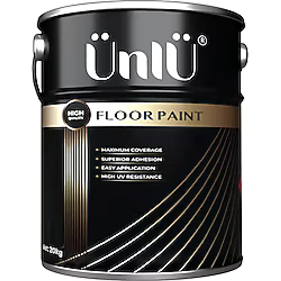 ÜNLÜ BOYA Floor Paint Zemin Boyası - Trafik Gri