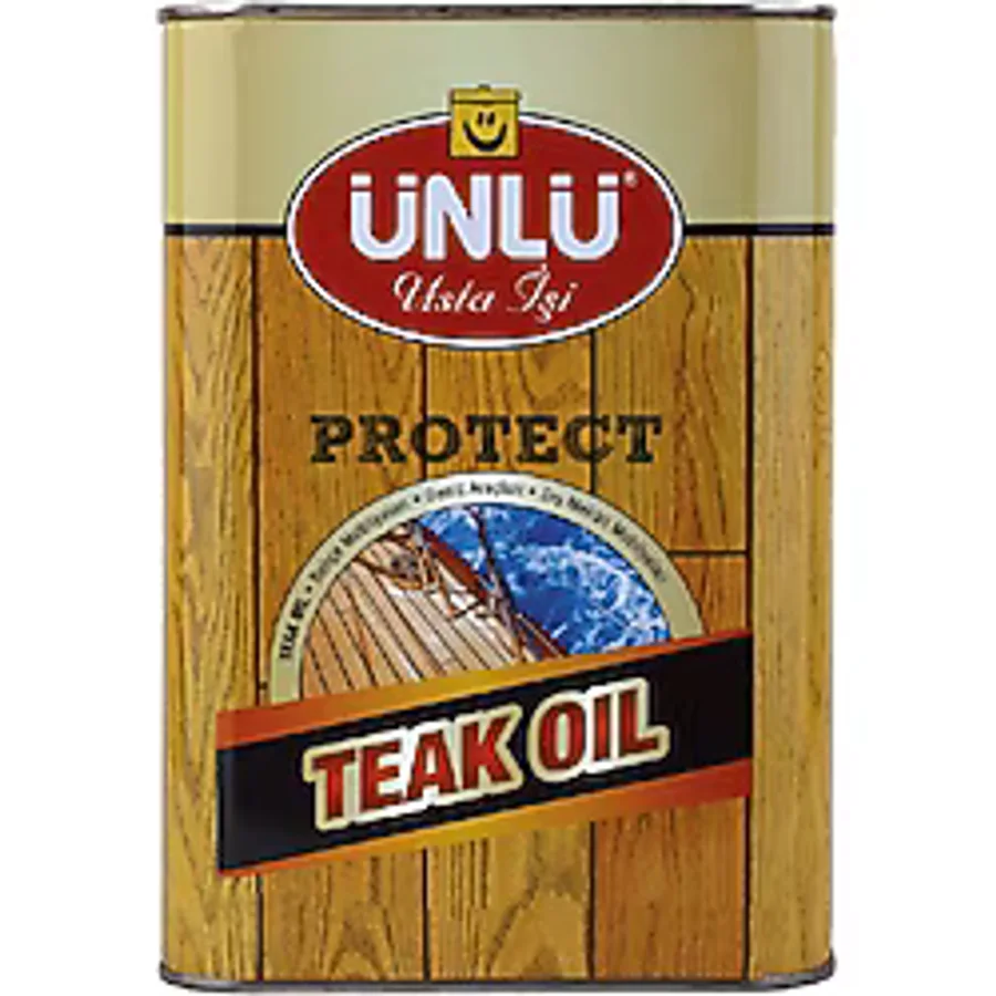 ÜNLÜ BOYA Ünlü Teak Oil (Tik Yağı) - 2,5 lt