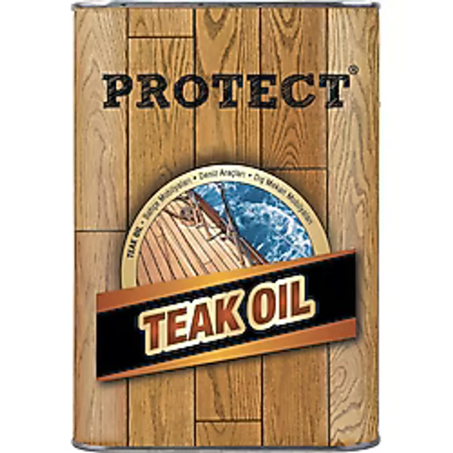 Ünlü Protect Teak Oil (1. Kalite Tik Yağı) 5L Tik tik