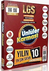 Ünlüler Karması LGS 10 Farklı Yayın 10 Farklı Deneme