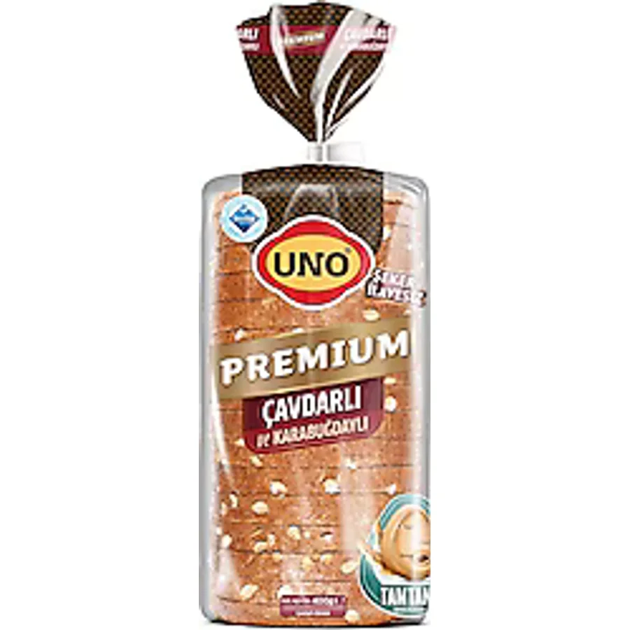 Uno Premium Çavdarlı ve Karabuğdaylı Ekmek 400 gr