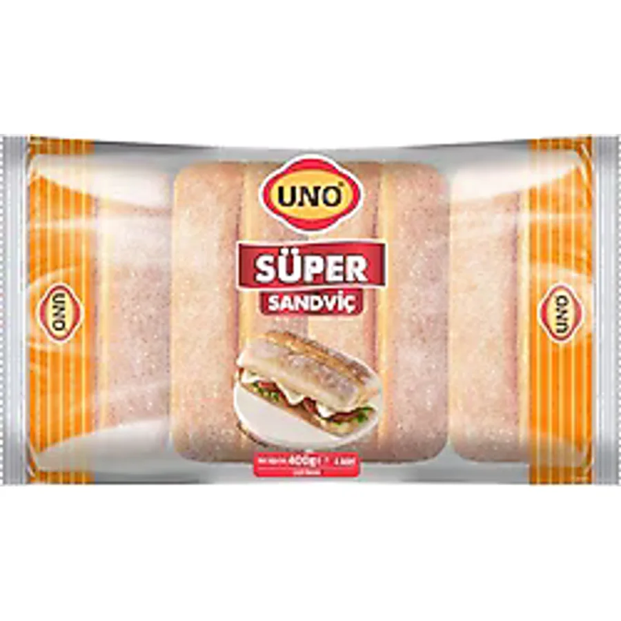 Uno Süper Sandviç Ekmek 400 gr