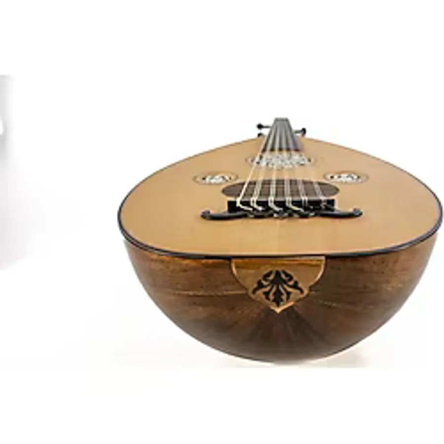 Unosell Ceviz Tekne Kaliteli Ud, Beautiful Quality Walnut Oud Ud - Kahverengi - Renk