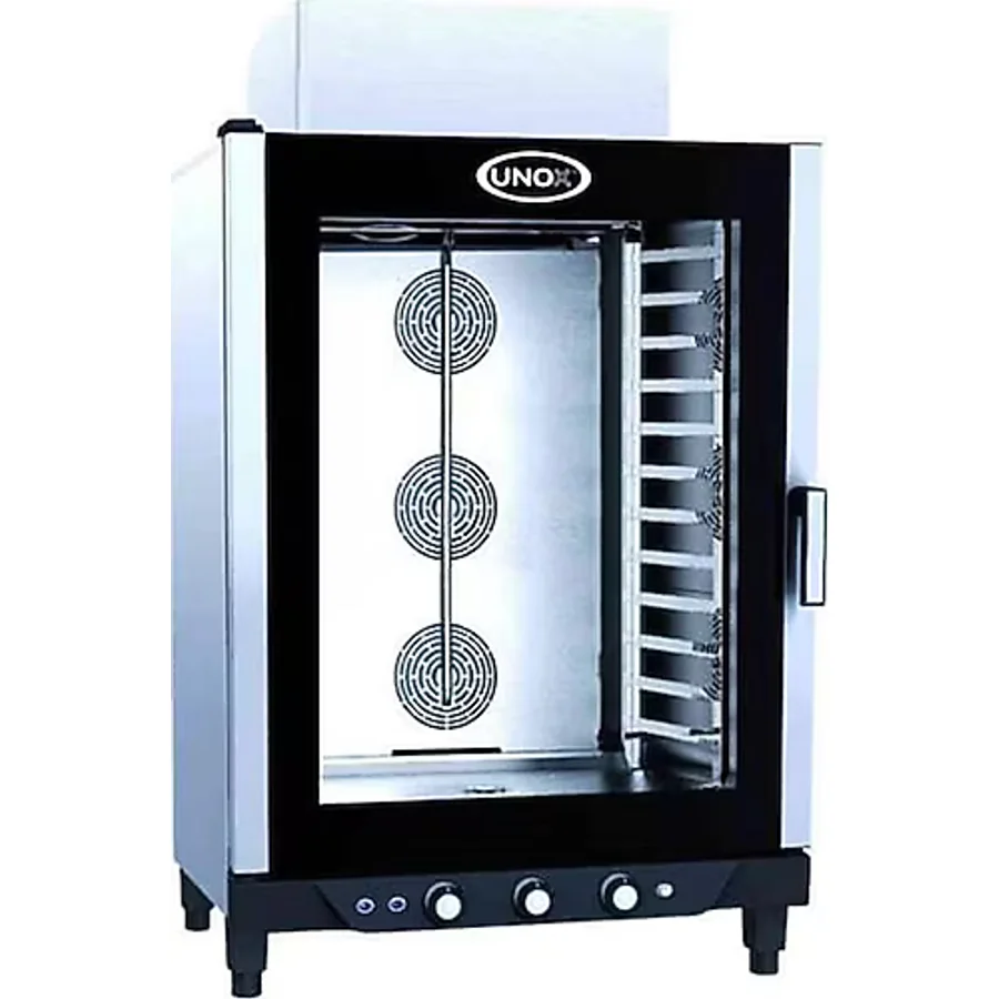 Unox BakerLux XB 813 G Konveksiyonel Buharlı Fırın Manuel Gazlı