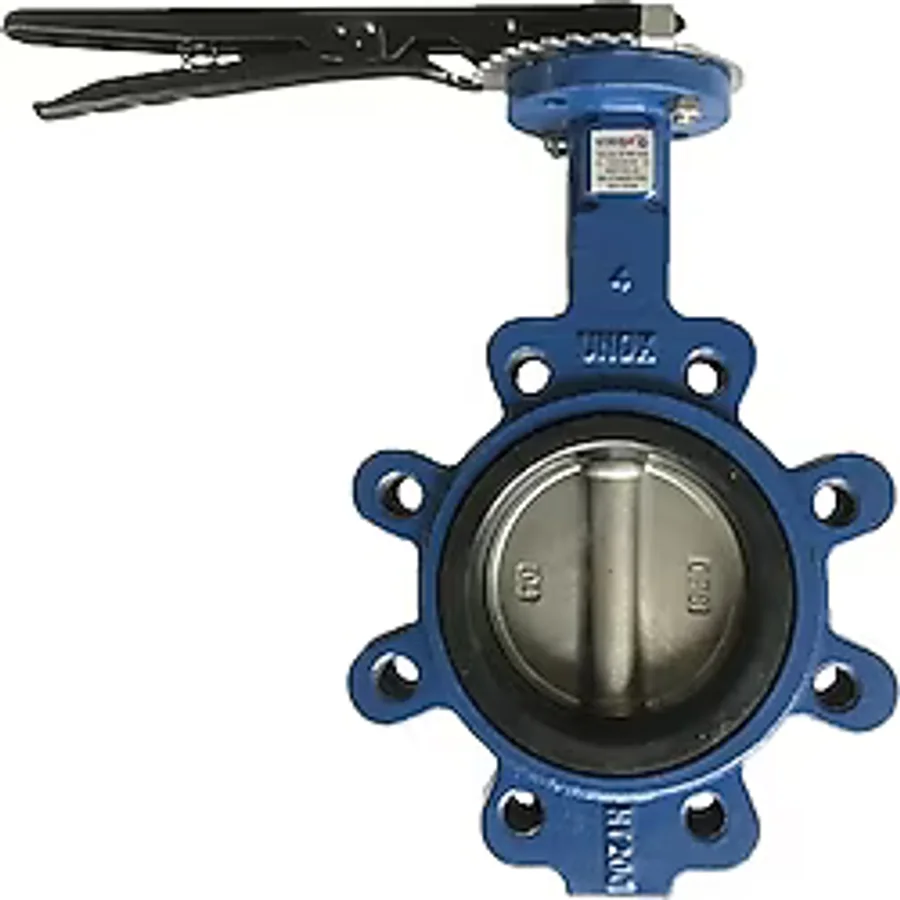 Unox Paslanmaz Klapeli Lug Tip Kelebek Vana DN200