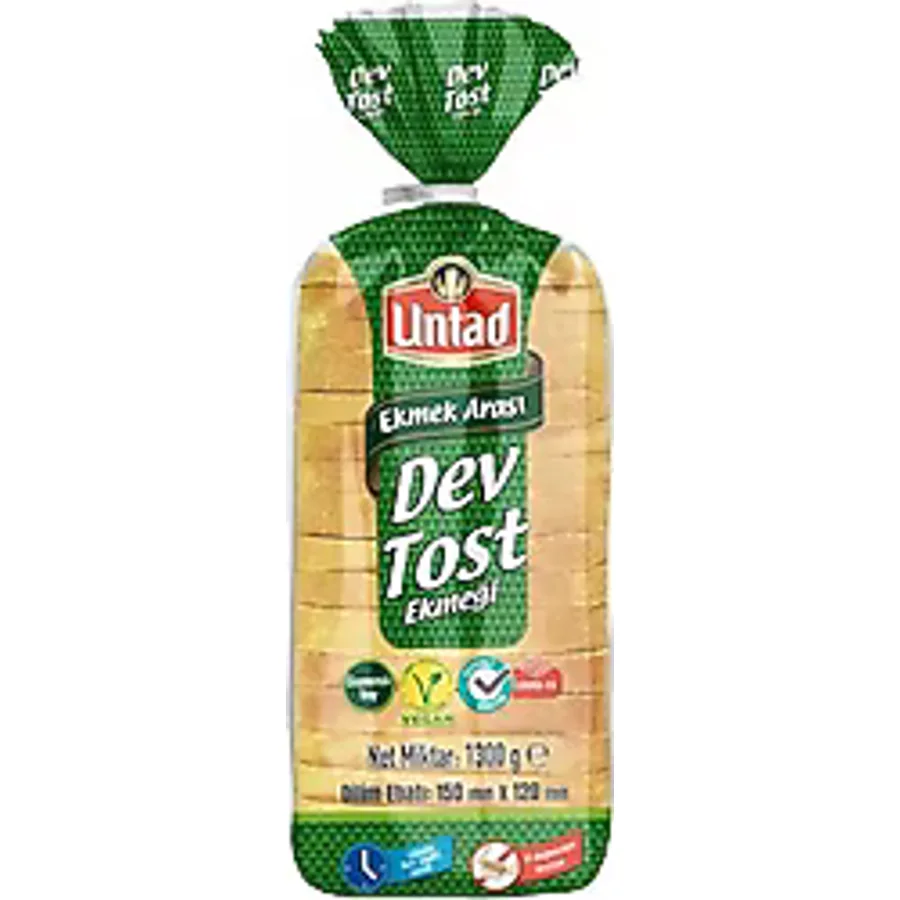 Untad Dev Tost Ekmeği 1300 gr