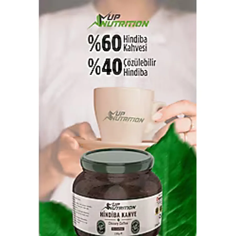 Up Nutrition Upnutrition Hindiba Kahvesi Detox Kahve 1 Aylık - (60 Kullanım) Net 150GR
