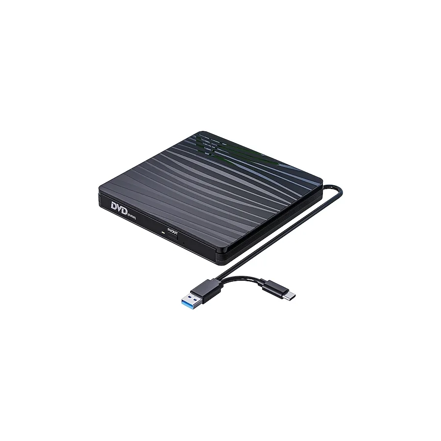 Upway DVD Rw USB 3.0 Type-C Slim Harici CD DVD Yazıcı Okuyucu MacBook iMac WINDOWS11