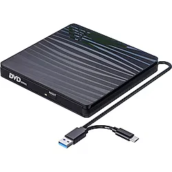 Upway DVD Rw USB 3.0 Type-C Slim Harici CD DVD Yazıcı Okuyucu MacBook iMac WINDOWS11