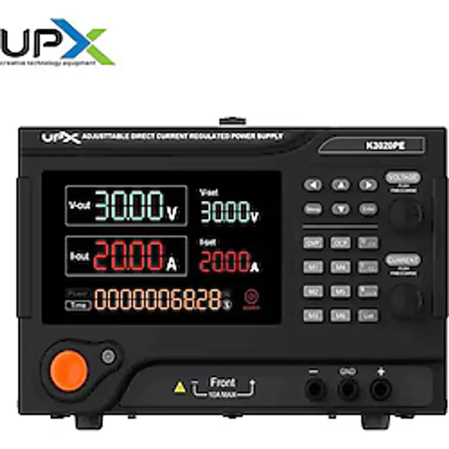 Upx K3020PE 0-30V 0-20A 10mv 10ma Programlanabilir Tek Çıkışlı Dc Ayarlı Güç Kaynağı