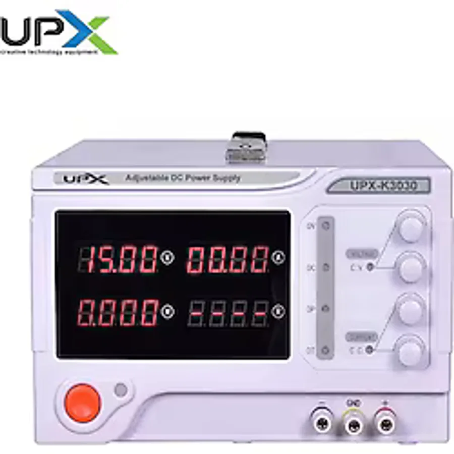 Upx K3030 0-30V 0-30A 10mv 10ma Tek Çıkışlı Dc Ayarlı Güç Kaynağı