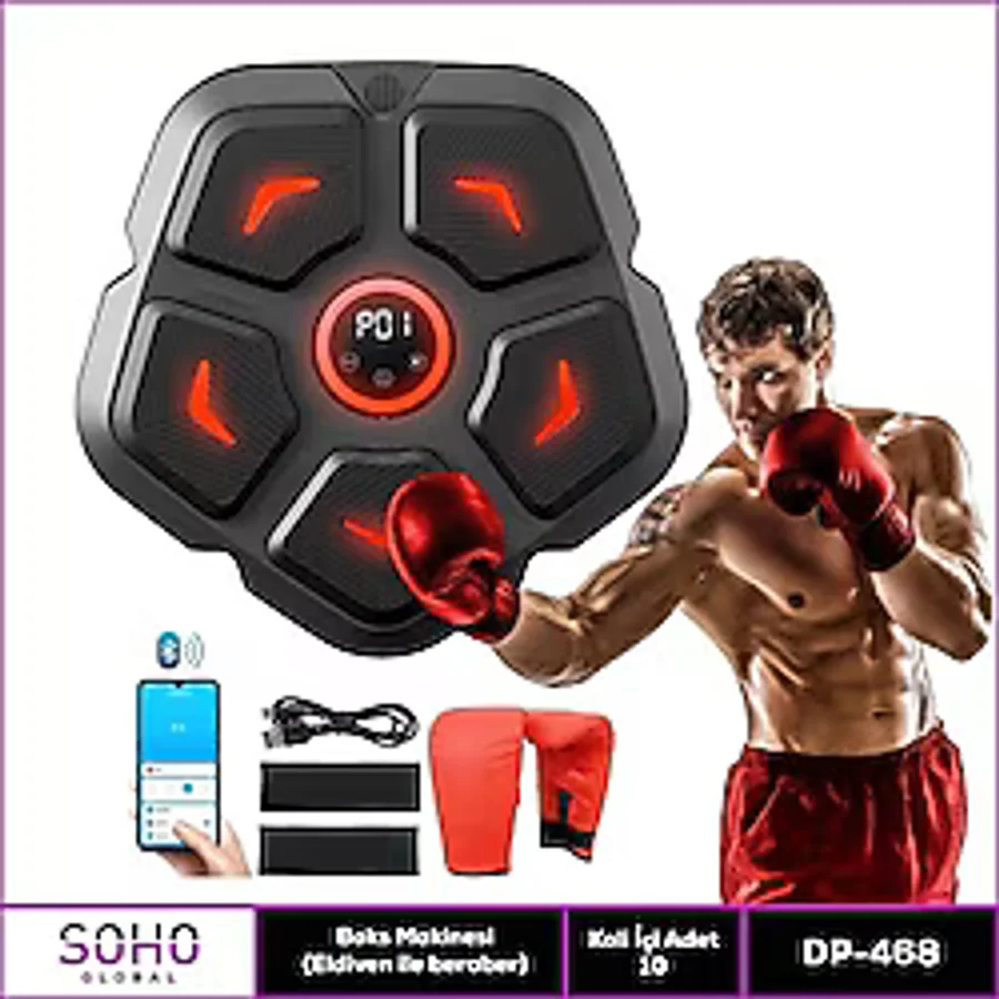 Uravas Store Boks Makinesi Eldiven Ile Beraber