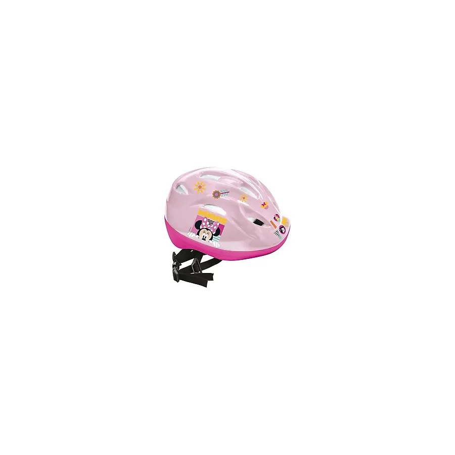 Uravas Store Mondo Toys Minnie Mouse Koruyucu Kask - Ayarlanabilir 52 - 56 cm Bisiklet Güvenlik Kaskı, Scooterlar ve Kaykaylar İçin - Disney Minnie Tasarımı Kızlar İçin (Model 28747, Çok Renkli)