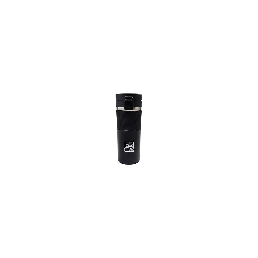 Urban Badger Paslanmaz Çelik Siyah Termos 480ML, Dayanıklı Kamp Ekipmanları, Kamp Aksesuarları, Açık