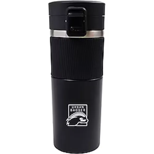 Urban Badger Paslanmaz Çelik Siyah Termos 480ML, Dayanıklı Kamp Ekipmanları, Kamp Aksesuarları, Açık - Çok Renkli