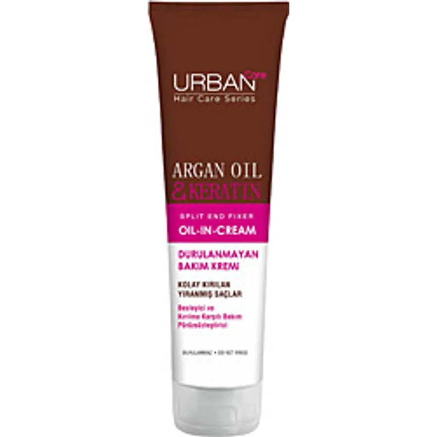 Urban Care Argan Oil & Keratin 150 ml Durulanmayan Saç Kremi
