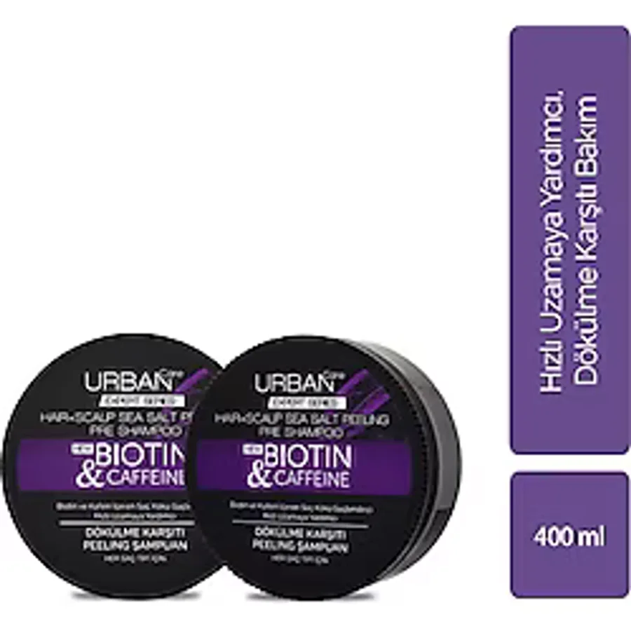 Urban Care Biotin & Caffeine 200 ml 2 Adet Peeling Şampuan