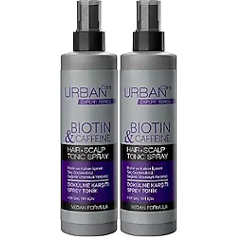 Urban Care Expert Biotin & Caffeine Saç Kökü Güçlendirici Tonik Sprey 200 ml 2 Adet