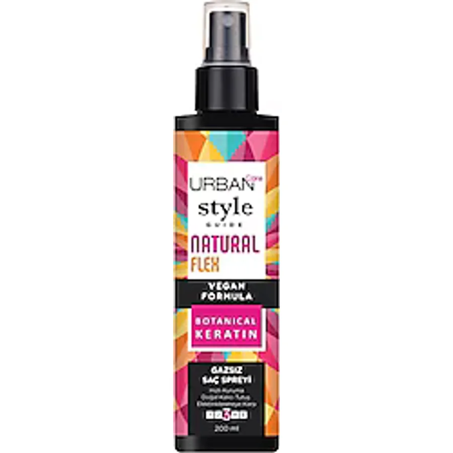 Urban Care Style Guide Natural Flex Gazsız 200 ml Saç Spreyi