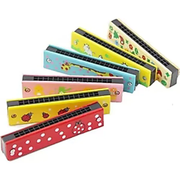 Urfakent Çocuk Mızıka Ahşap Mızıka Nefes Egzersizi Müzik Aleti