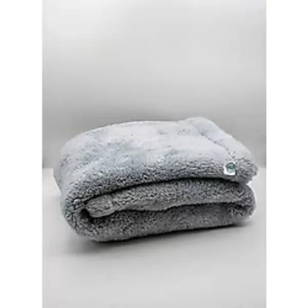 Urz Store Kedi ve Köpek Battaniyesi Welsoft Peluş Yıkanabilir 5 Renk 3 Boy Seçenekli - Gri - 80 x 60 cm