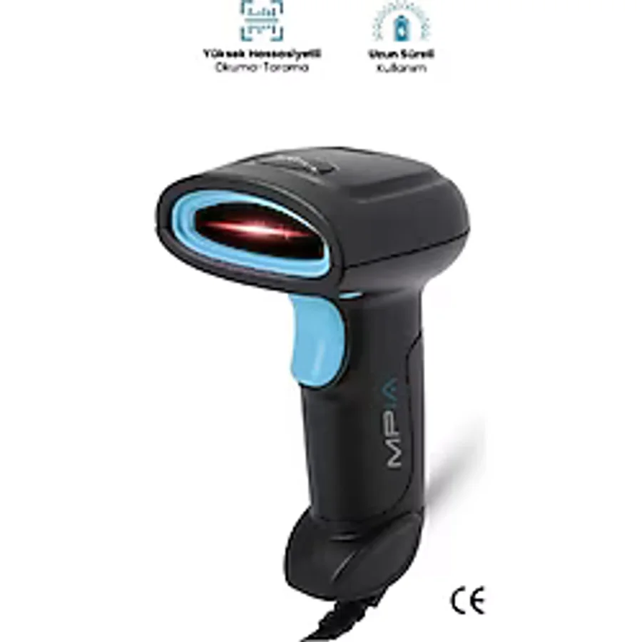 Usb Kablolu 1d/2d Barkod & Karekod Okuyucu