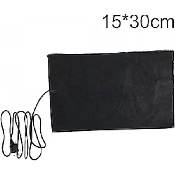 Usb Termal Isıtıcı Ped Karbon Fiber 5V Isıtmalı Giyim Evcil Ve Kafes Hayvanları Arı Kovanı Isıtma 15X30