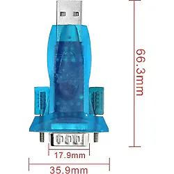 Usb To Rs232 Çevirici Erkek Db9 1 Mbps Seri Port Haberleşme Arduino Mcu Uydu Alıcı Dvd Gsm Telefon