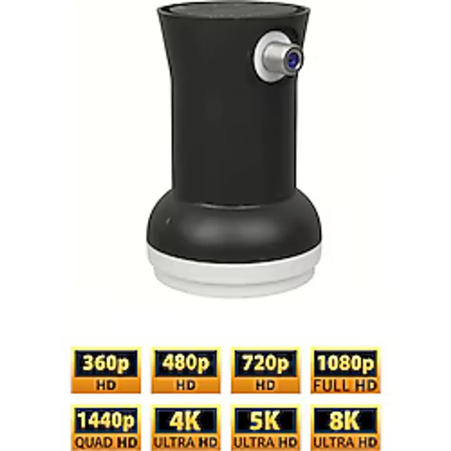 Usin Full Ultra Hd 3d 4k Uyumlu Yağmur Korumalı Single 1İi Çanak Uydu Lnb 1li LNB 2 YIL GARANTİLİ