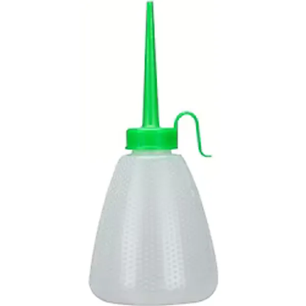 usin Motor Siliikon Makina Makine Yağı Yağlama Plastik Şişesi 180 ml Huni Ağızlı Damlalık Şişe