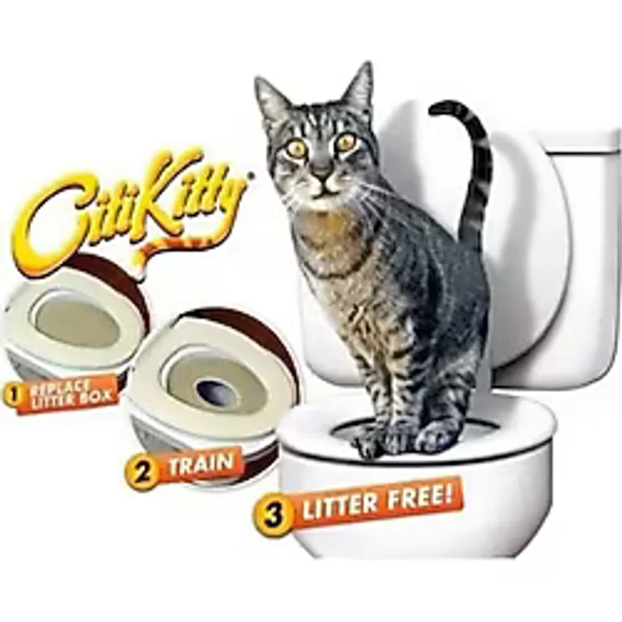 USLUCAN ALIŞVERİŞ CitiKitty Kedi Tuvalet Eğitim Seti