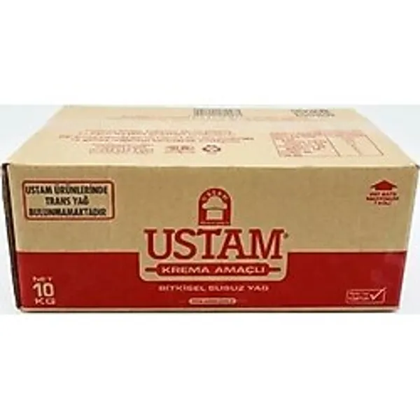 Ustam Krema Amaçlı Bitkisel Susuz Yağ - 10 Kg