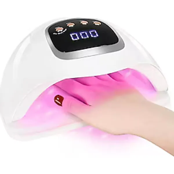 Uv Kalıcı Oje Kurutma Makinesi, 66 Adet Led'li 280W Hızlı Kurutma, Kalıcı Oje Ve Protez Tırnak Kurutmaya Uygun, Güzellik Merkezi, Kuaför Ve E