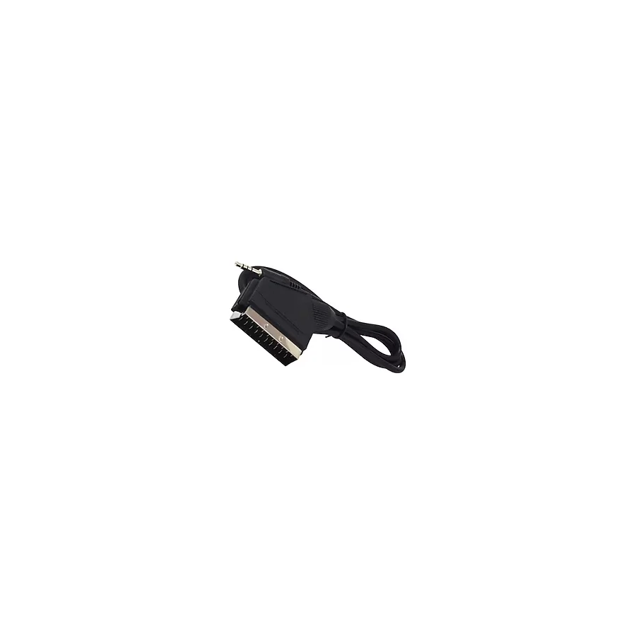 Uydu Alıcısı Av Kablo 3.5 Mm St Erkek/Scart Kablo 1.2 Metre Scart To 3.5Mm