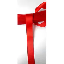 Uygun Kırmızı Saten Kurdela 2 Cm 10 Metre Kurdele .bohça Ve Çeyizlik - Kurdele