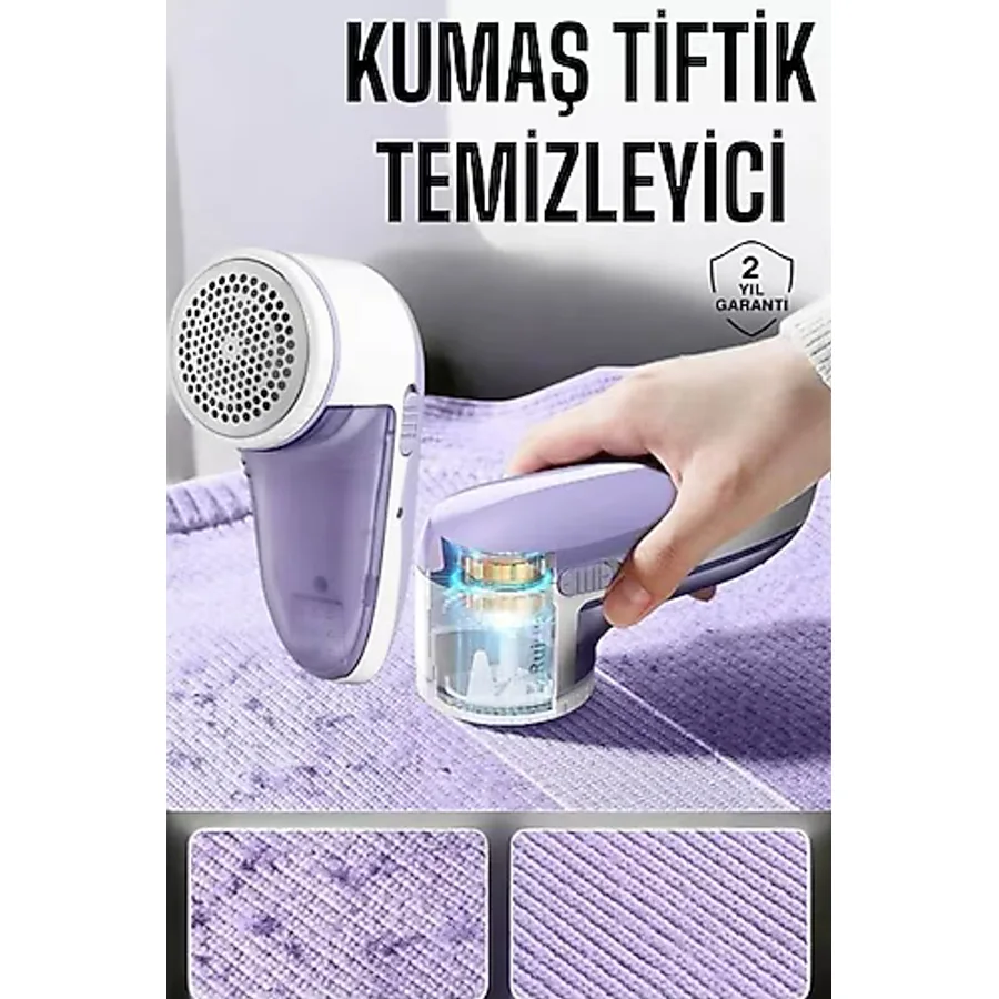 Uygun Tiftik Temizleme Makinesi USB Şarjlı Tüy Toplayıcı Kablosuz 2026 - Çok Renkli