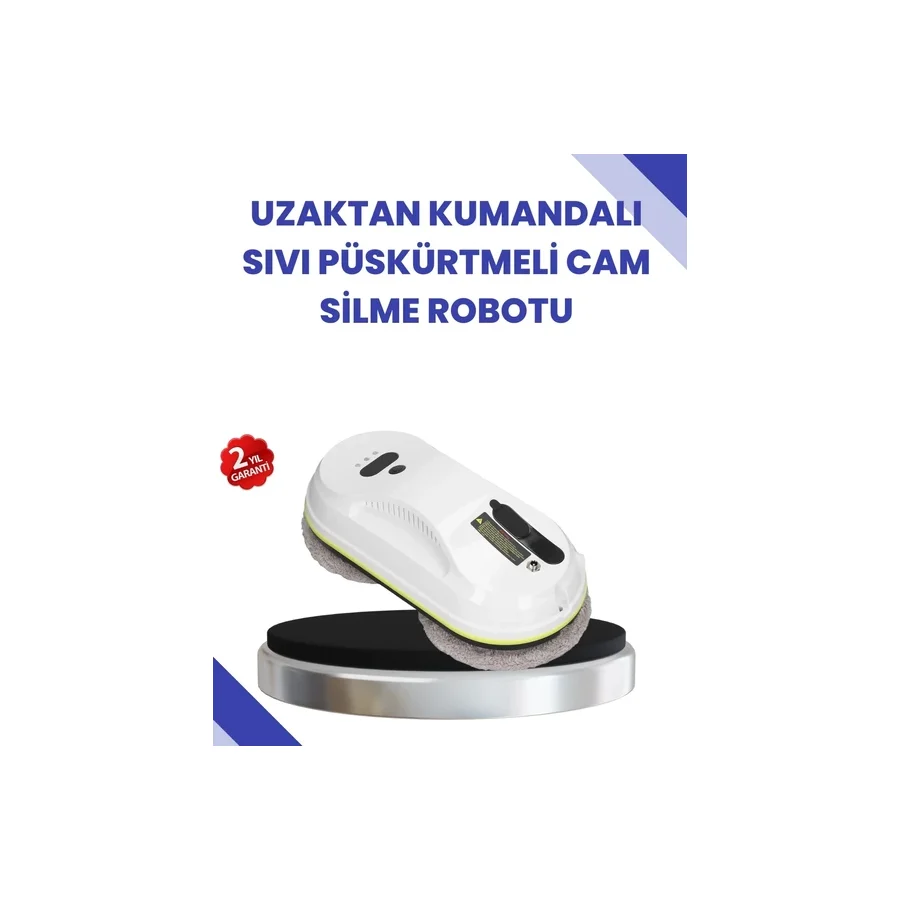 Uzaktan Kumandalı Akıllı Cam Pencere Temizleme Robotu