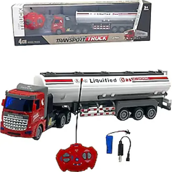 Uzaktan Kumandalı Export-Tanker Işıklı ve Şarjlı Tır Oyuncak