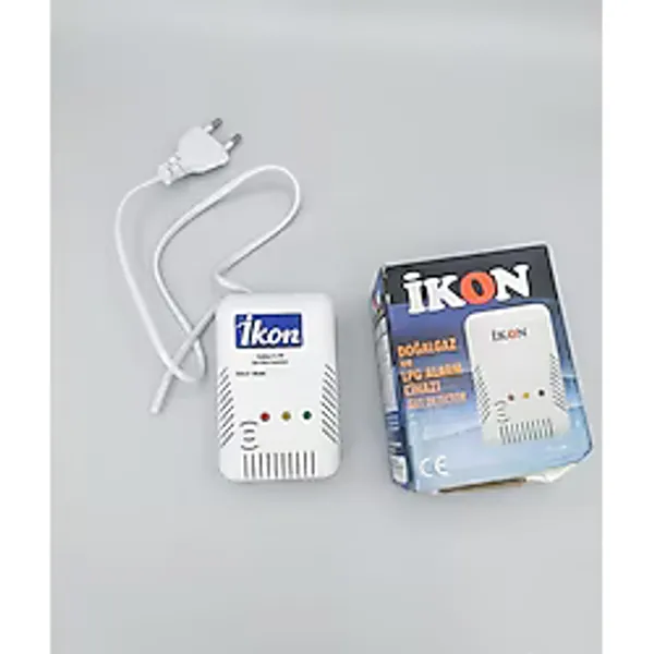 Uzman Armatür Ikon GD-401 Dogal Gaz ve Lpg Alarm Cihazı Gaz Detector