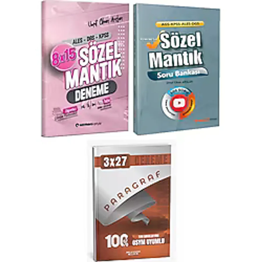 Uzman Kariyer + Anla Kazan 2026 Kpss Meb-Ags Ales Dgs Sözel Mantık Soru + Deneme + Paragraf Deneme