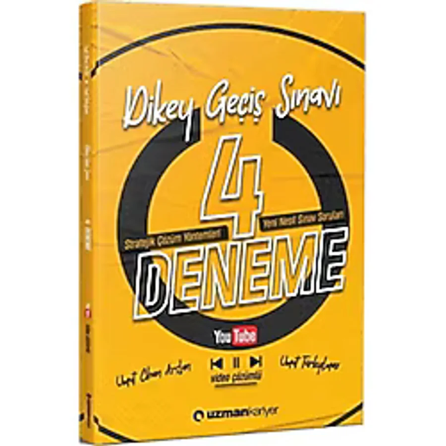 Uzman Kariyer DGS Video Çözümlü 4 Deneme