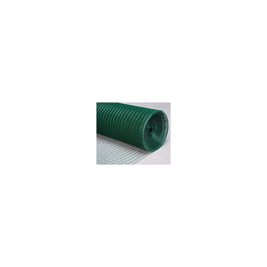 Uzmanhırdavat Çit Teli Kümes Teli Pvc Kaplı Punta Kaynaklı Tel 120Cm 1,2Cm Göz Arası 25 Metre Uzunluk 0,90Mm