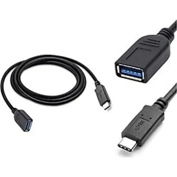 Uzun type-c otg 1 metre typec otg 1 metre type c erkek usb dişi kablo