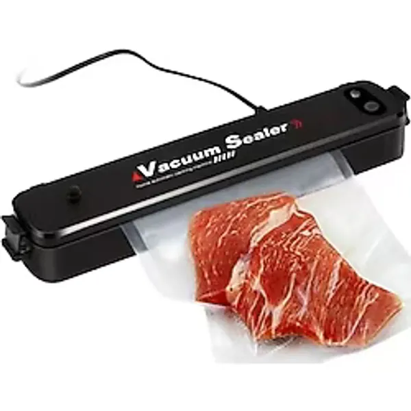 Vacuum Sealer Ev Tipi Vakum ve Mühürleme Makinesi +10 Adet