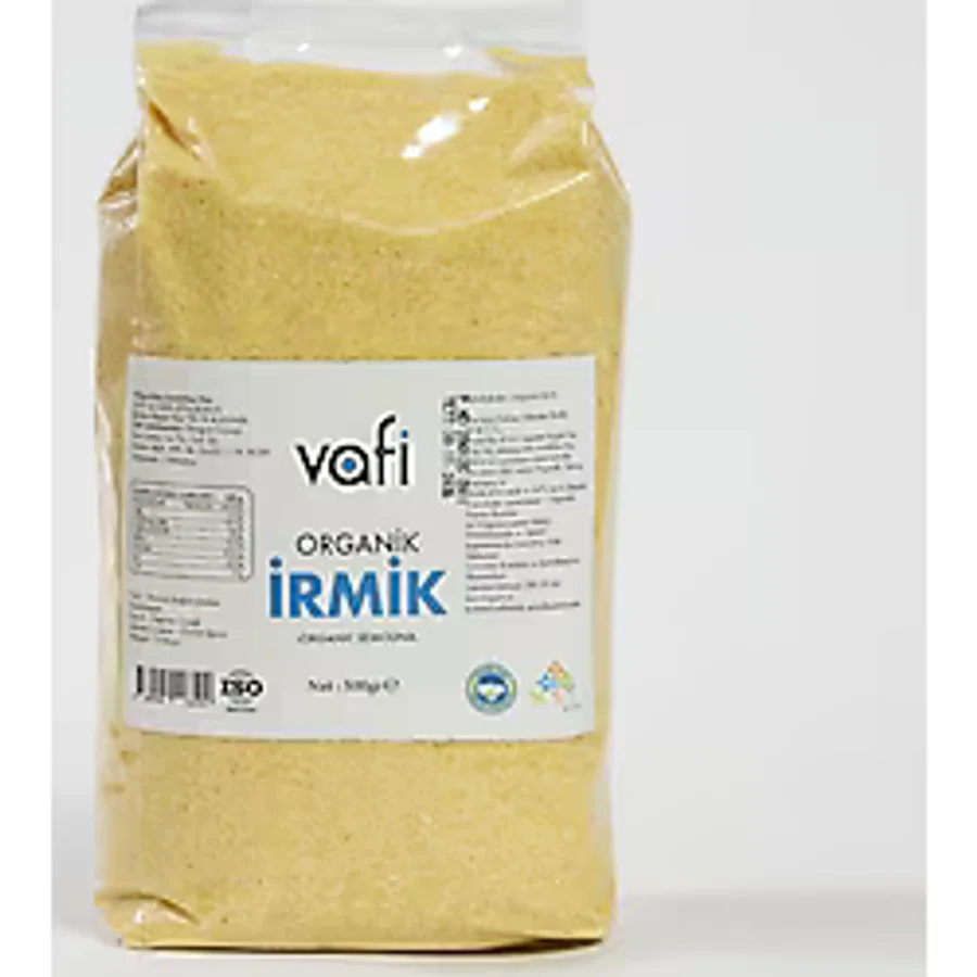 Vafi Organik İrmik 500 Gr